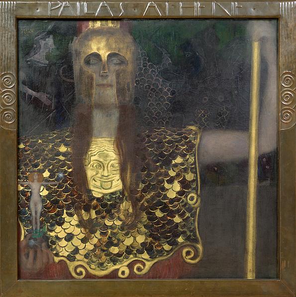Gustav Klimts Darstellung der Athene