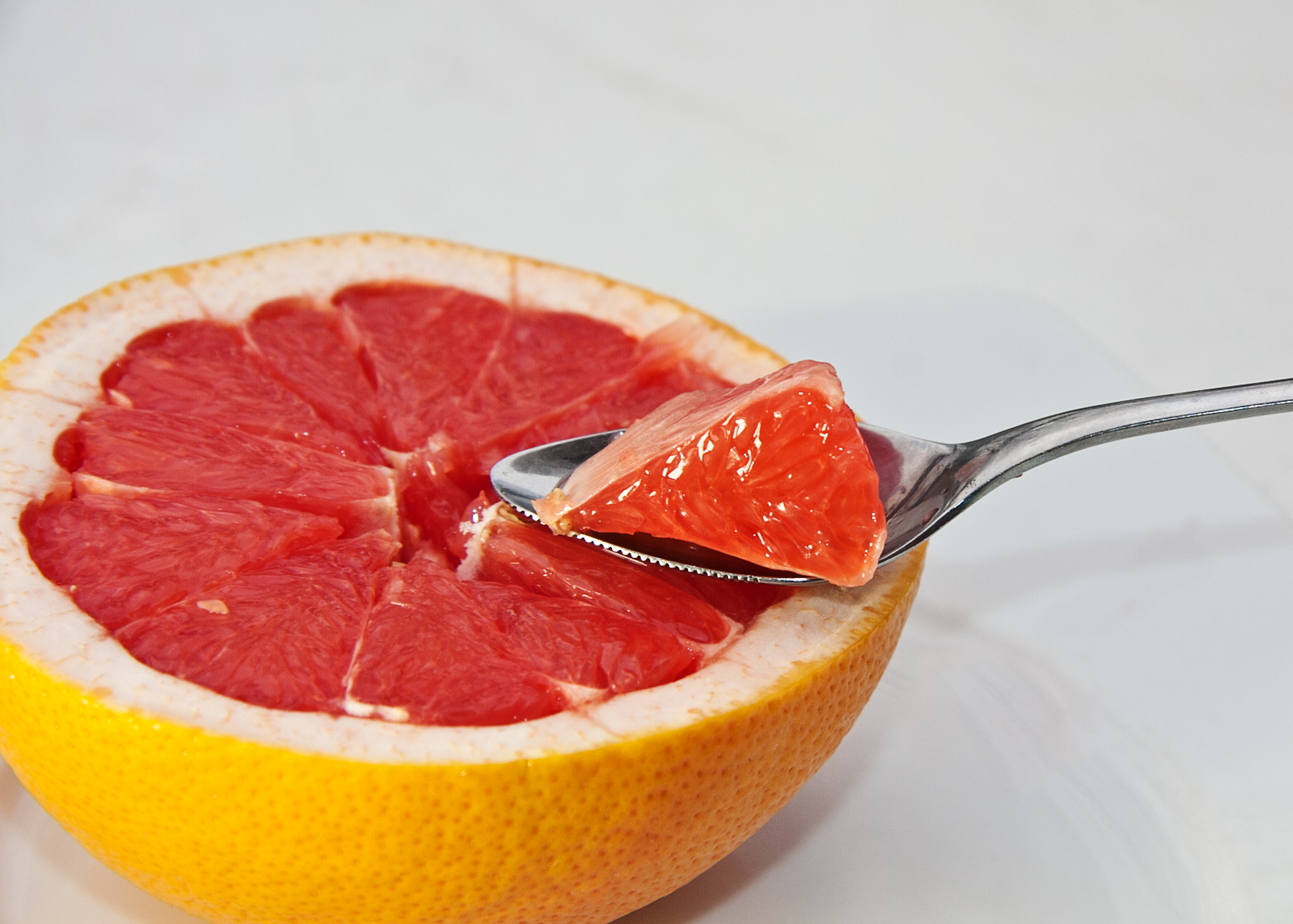 Aufgeschnittene Grapefruit