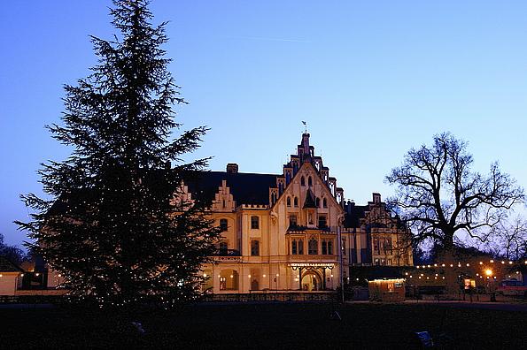 Das Schloss Grafenegg im Advent