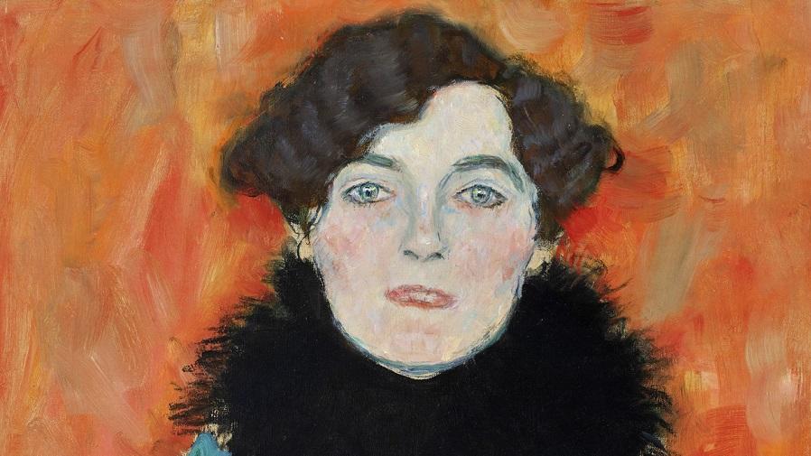 Gustav Klimt Werk "Johanna Staude" 1917/1918