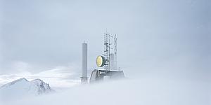 Polarsilkroad Norway, Schneebedecktes Gebäude