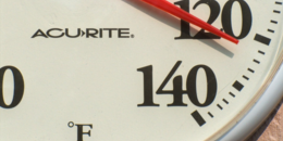 Thermometer mit der °F Skala