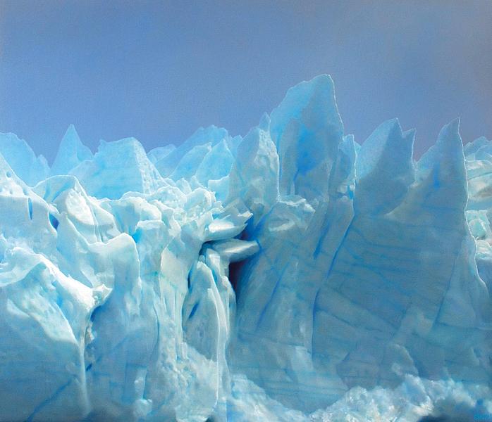 Fotografie Gletscher von Helmut Ditsch