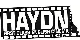 Das Logo des Kinos in schwarz-weiß