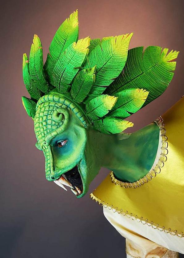 Maske Quetzal