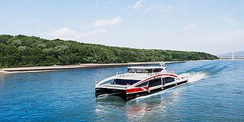 Twin City Liner unterwegs auf der Donau