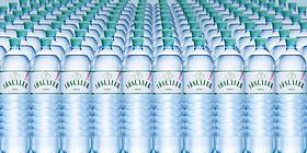 Vöslauer Mineralwasserflaschen