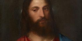 Christus mit der Weltkugel des Künstlers Tizian