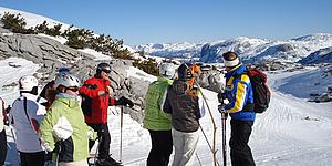 Hier werden auch Skiworkshop für Könner angeboten.