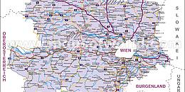 Karte Niederösterreich