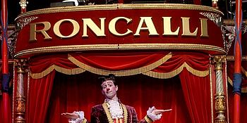 Ein Clown des Circus Roncalli