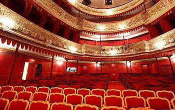 Zuschauerraum im Theater in der Josefstadt in Wien
