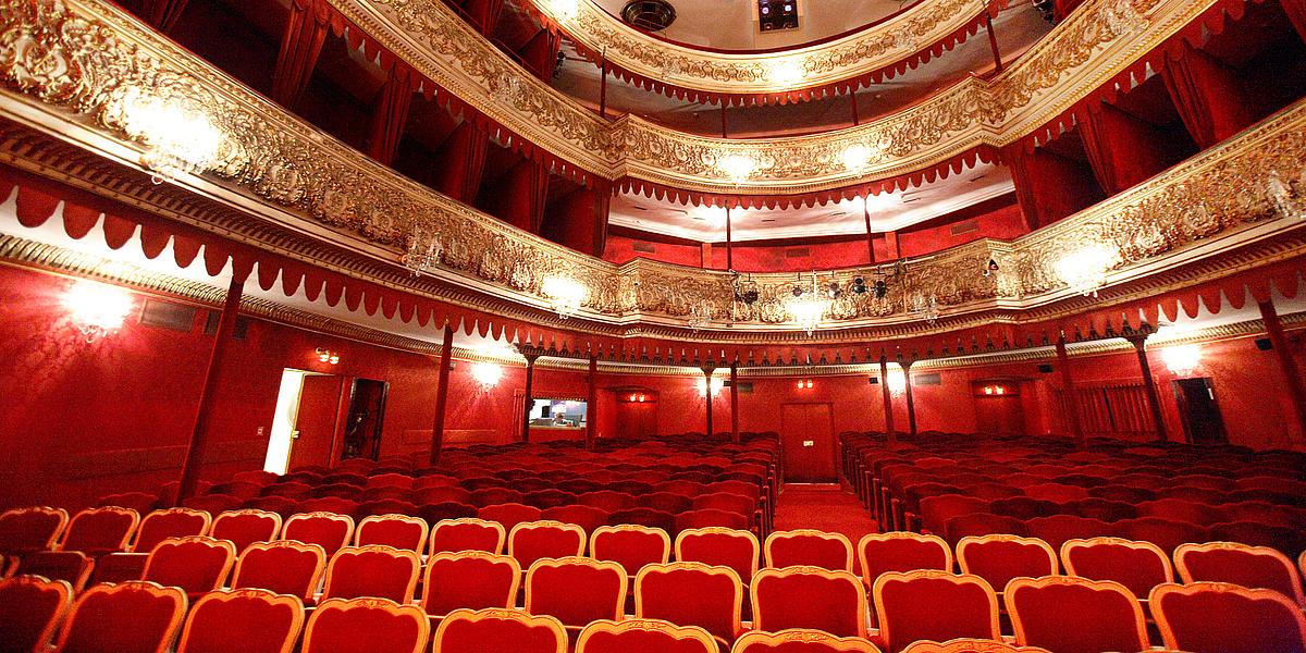 Zuschauerraum im Theater in der Josefstadt in Wien