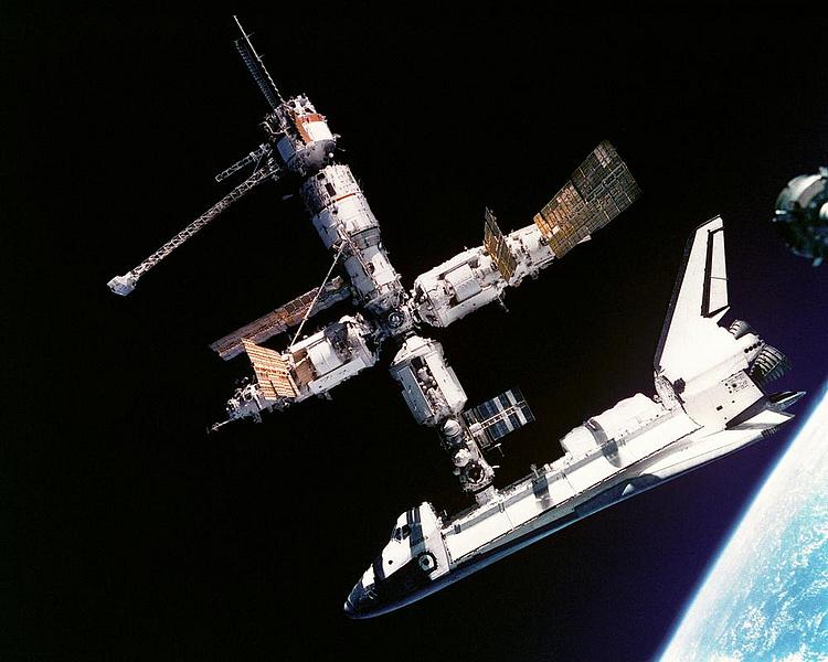 Raumstation der NASA im Weltall