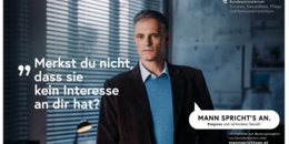 Kampagne Mann spricht's an aus Wien