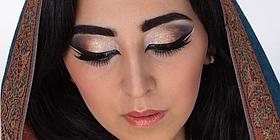 Arabic Make-up Augen