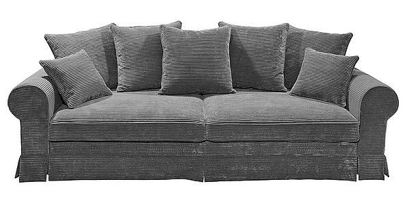 graues großes Sofa