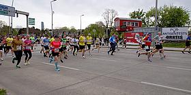 Marathonläufer in Wien