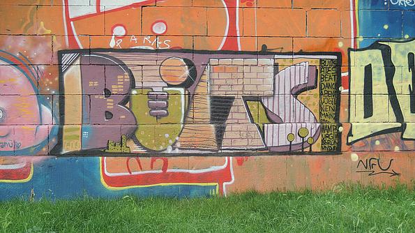 Graffiti am Donaukanal: Style-Writing 