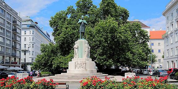 Statue von Karl Lueger in Wien