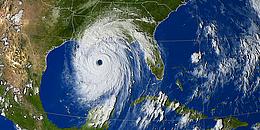 Hurrikan Katrina vor der US-Küste