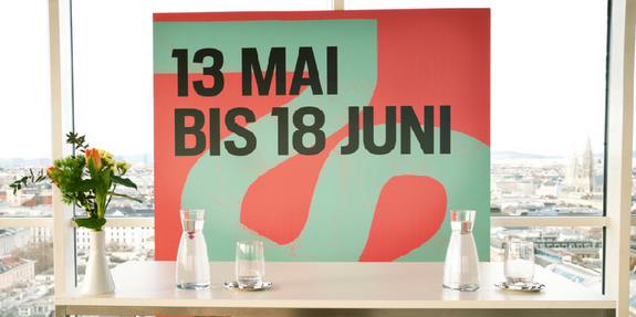 Banner der Wiener Festwochen 2022