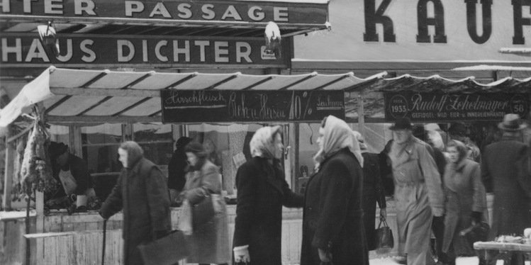 Der Brunnenmarkt 1952