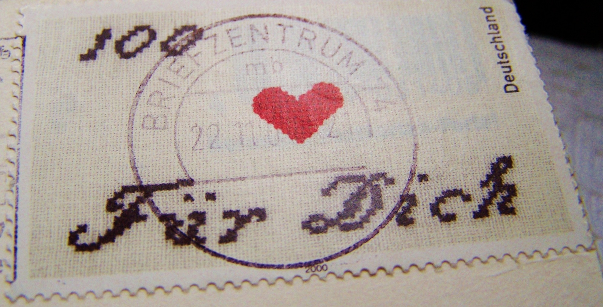 Briefmarke "Für Dich" der Deutschen Post
