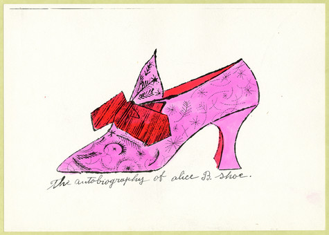 Zeichnung von einem Schuh