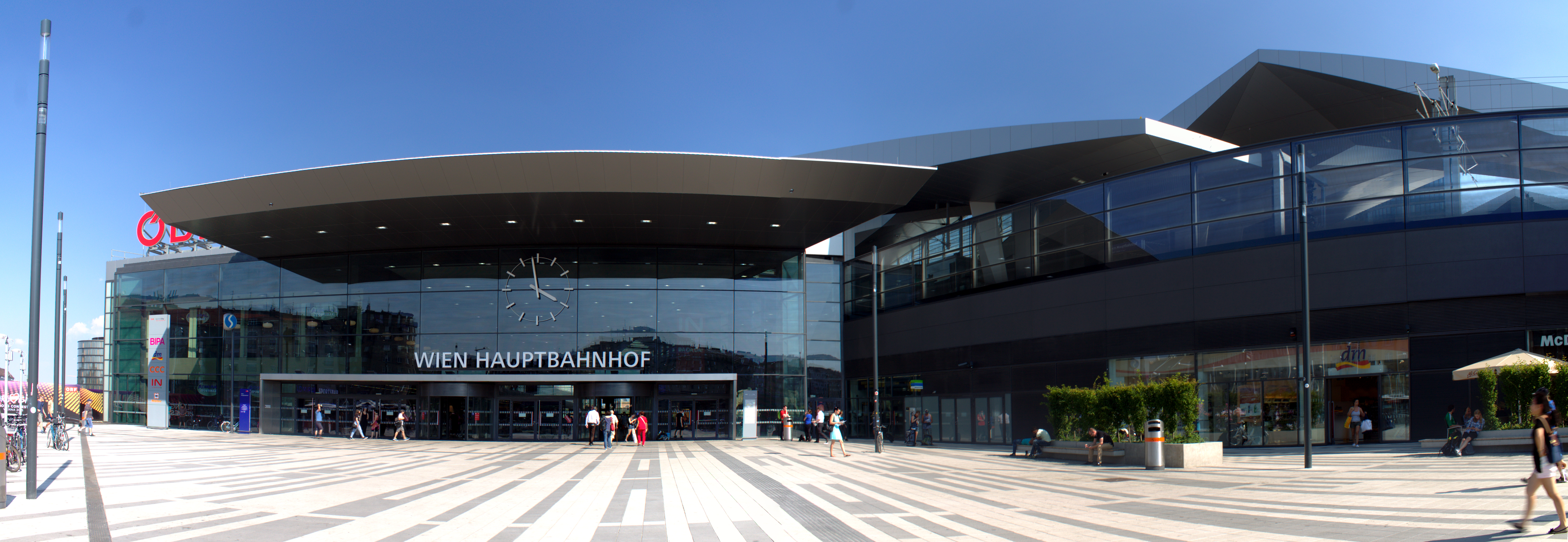 Gebäude des Hauptbahnhofs