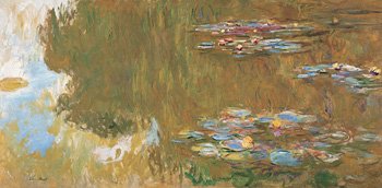 Claude Monet, Seerosenteich, um 1919, Öl auf Leinwand