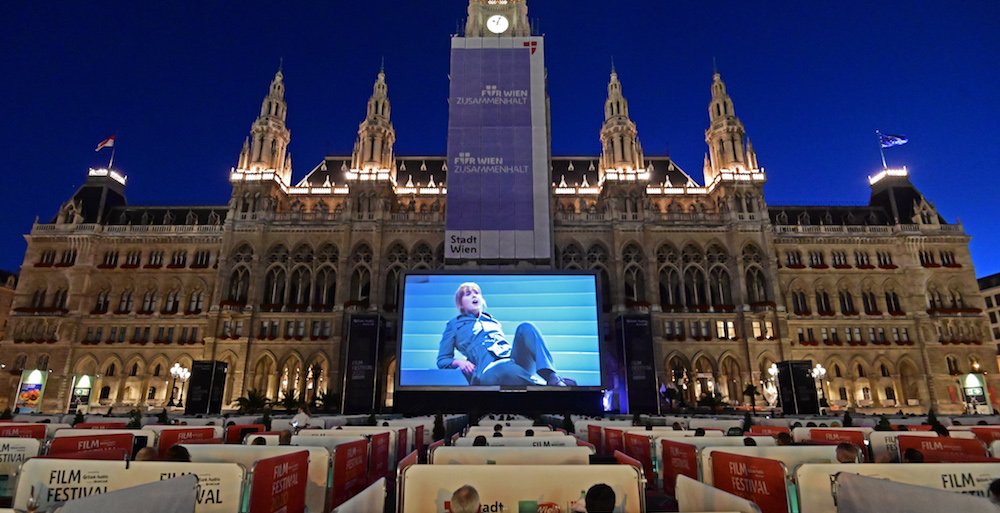 Filmfestival vor dem Wiener Rathaus 
