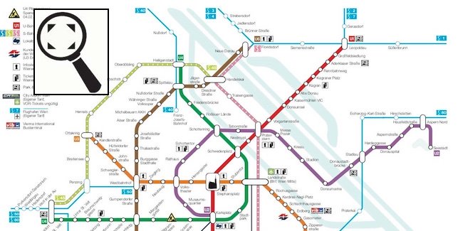 U-Bahn-Plan und S-Bahn Wien