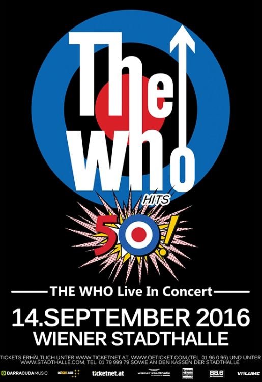 50 Jahre The Who: 2016 live in der Wiener Stadthalle