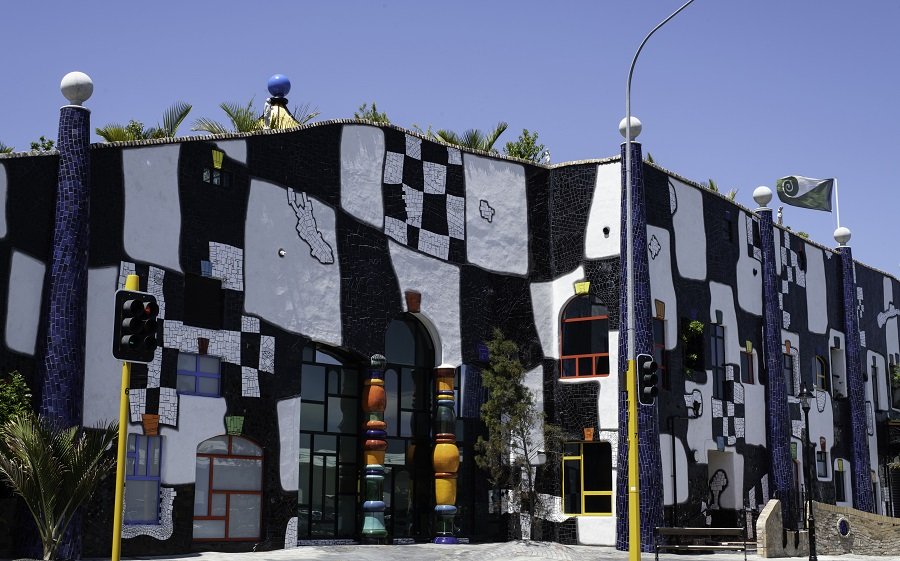 Hundertwasser Art Centre in Whangārei, Neuseeland