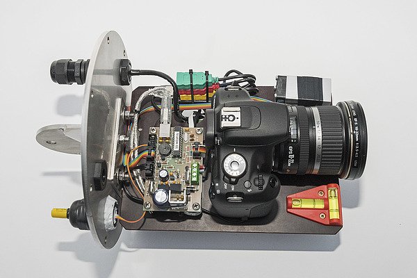 Aufbau einer Fotowebcam.